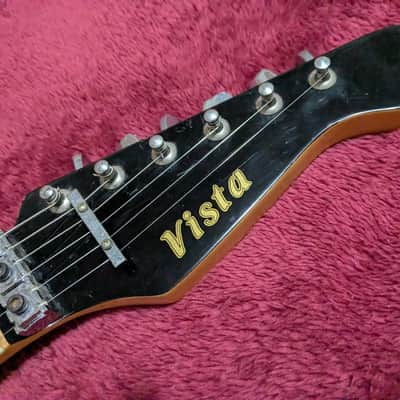 Vista(Samick) Strat copy 1988 - Black - Made in Korea image 5