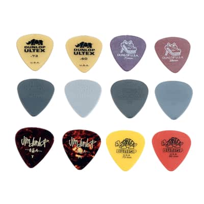 Dunlop PVP 101 Variety Picks LT/MED Players Pack 12-Pack - Set of Picks image 2