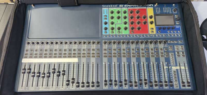 Soundcraft Si Expression 3 Digital Mixer 2010s - Blue image 1