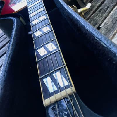Ibanez E-684 Concord Hummingbird 1976 - Cherry image 9