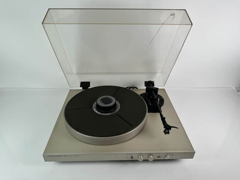 Vintage Harman Kardon T45 Turntable w/ Shure V15 V-MR MM Phono Cartridge image 1