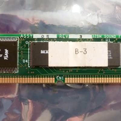 Tested Working Rare E-MU Systems Emu Definitive B-3 B3 Tone Wheel Organ Expansion Board Sound ROM Card for Proteus 2000-class synths such as P2K P1K XL1 MoPhatt Orbit3 Planet Earth Virtuoso 2000 Vintage Pro/Keys Halo PK6 XK6 MK6 XL7 MP7 PX7 2500 etc.