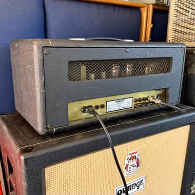 Hiwatt CUSTOM LEAD 50 watt tube amplifier original vintage Modesto sterling era amp image 6