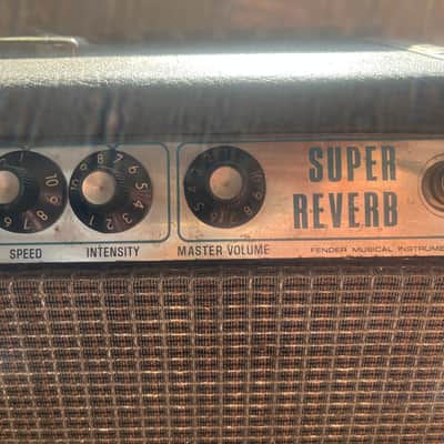 Fender Super Reverb 1976-1977 - Silverface image 2