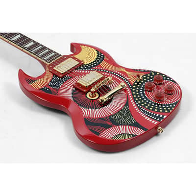 Immagine Epiphone Fatoumata Diawara SG Signature Electric Guitar - Regular Ember Red - 3