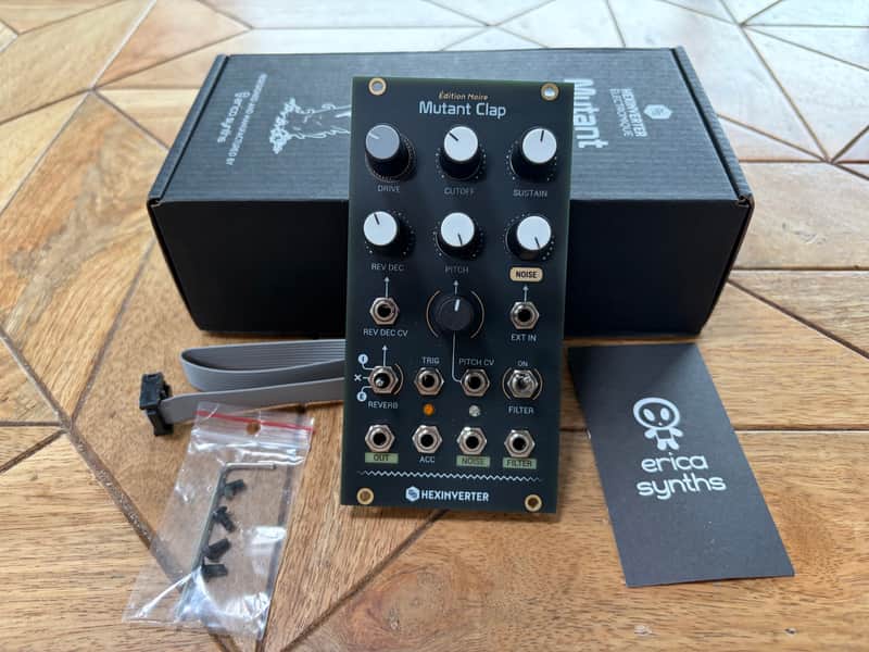 Erica Synths/Hexinverter Mutant Clap - Edition Noire image 1