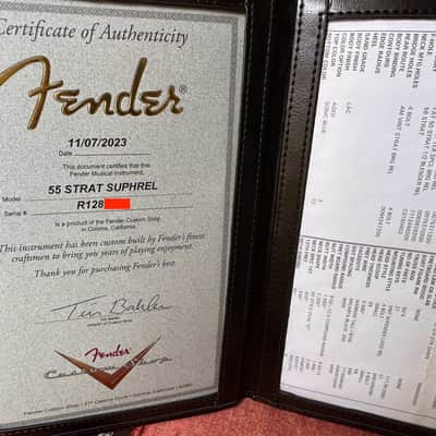Fender Stratocaster Custom Shop '55 Super Heavy Relic - Musikhaus Hermann MBD II image 15