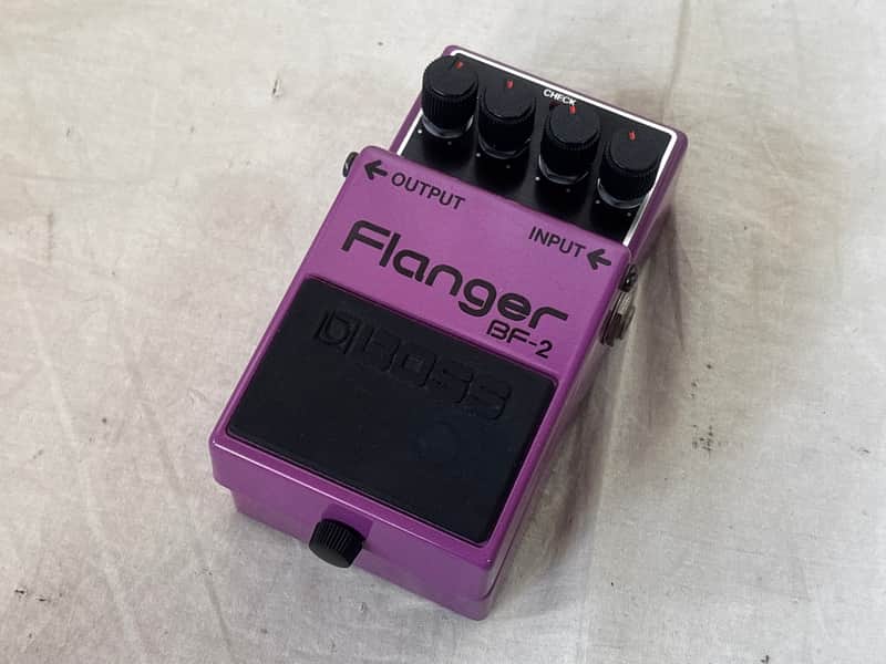 Boss BF-2 Flanger 1984-1990 (Green Label) Made In Japan | Reverb UK
