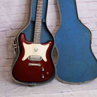 👀 1965 Gibson Epiphone Coronet - Cherry   w/ OHSC image 17