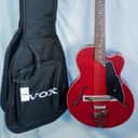 Vox Giulietta VGA-3PS-TR Trans Red Archtop Cutaway Acoustic Electric with gig bag New
