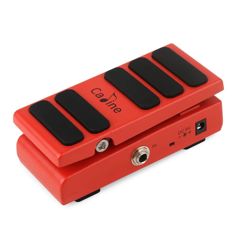 CALINE CP-31 Hot Spice Red Wah Pedal in a Small and Versatile Size image 1