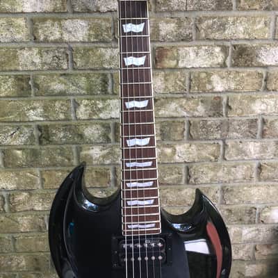 ESP Ltd Viper 201B (Baritone) 2021 High-Gloss Black (Mint-Unplayed!) image 6