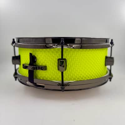 Montineri Custom Drums 12"x4" "Green Dot" Auxiliary Snare image 6