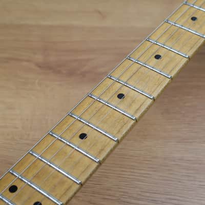 1990 Charvel Jackson Japan DK-065-SSH Dinky Superstrat (Red) image 6