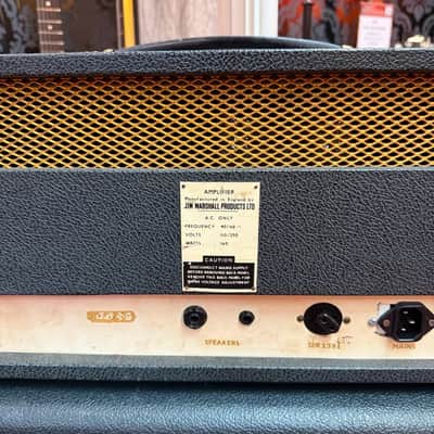 Marshall 1966  JTM 45 no reissue Echter Alter Marshallamp VINTAGE 1966 - schwarz image 9