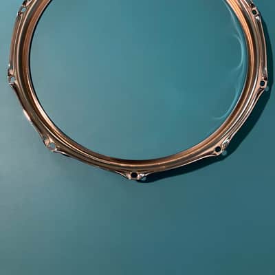 S-Hoop SH1410 10-Lug Drum Hoop - 14" 2010s - Chrome image 4