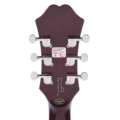 Epiphone Artist Noel Gallagher Riviera Dark Wine Red image 7