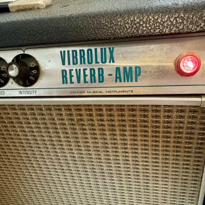 Fender Vibrolux Reverb "Drip Edge" 1969 40-Watt 2x10" Guitar Combo image 4