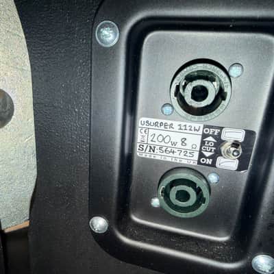 Barefaced Usurper 1x12 Speaker Cabinet loaded with 1980s EVM 12L 8ohm 200w Speaker image 4