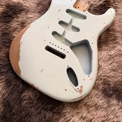 Fender AVRI ‘57 Stratocaster Body - Relic Sonic Blue image 1