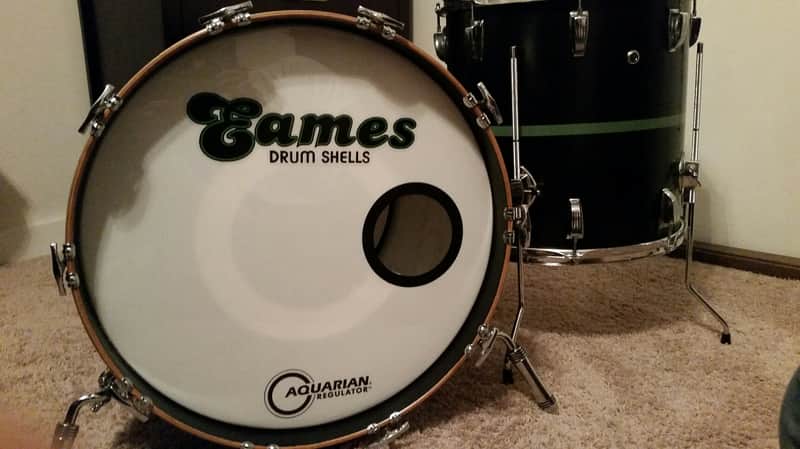 Early 80's Vintage Eames Custom Mastertone 3 Piece Drum Set image 1