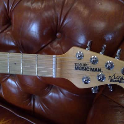 2011 Ernie Ball Music Man Silhouette Special SSS Hardtail w/OHSC image 4