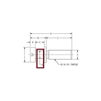 Gold TOWNER A.BLOCK adaptor System for bisgby on FIREBIRD image 6