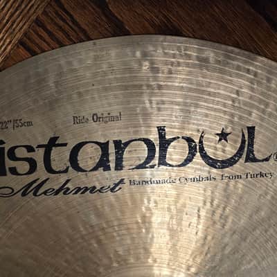 Istanbul Mehmet Cymbals 22" Traditional Original Ride image 2