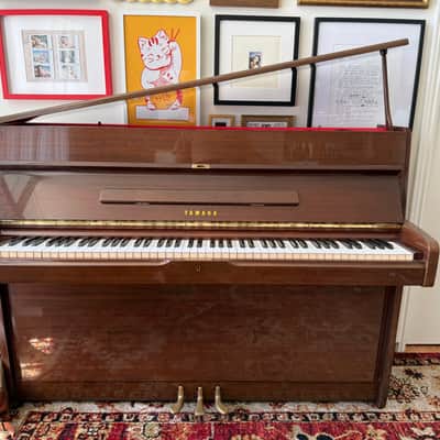 Yamaha M1 Upright Piano - Walnut (1975) image 2