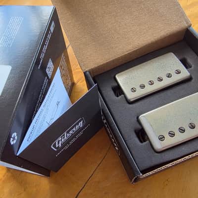 Gibson Aged Custom shop Greenybucker, Humbucker, Set, Limited, 1-100 sets - Aged Nickel - Greenie image 3