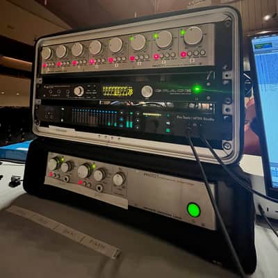 Grace Design m108 8-Channel Microphone Preamp with A/D Converter 2016 - 2021 - Black image 2