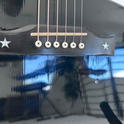 1992 Gibson Chet Atkins Celebrity SST - Gloss black w/original case image 7
