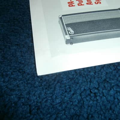 Vintage 1970's Guild PA-80, PA-200 PA System Spec. Sheet! Original Paper! image 3