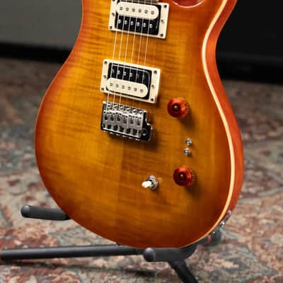 PRS SE Custom 24-08 Electric Guitar - Vintage Sunburst with Gig Bag - Used image 5