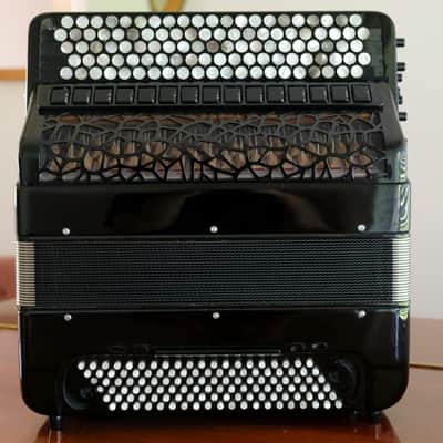 JUPITER Chromatic accordion (B-system, Bayan) with free-bass. Voices by A.Gavrilin image 1