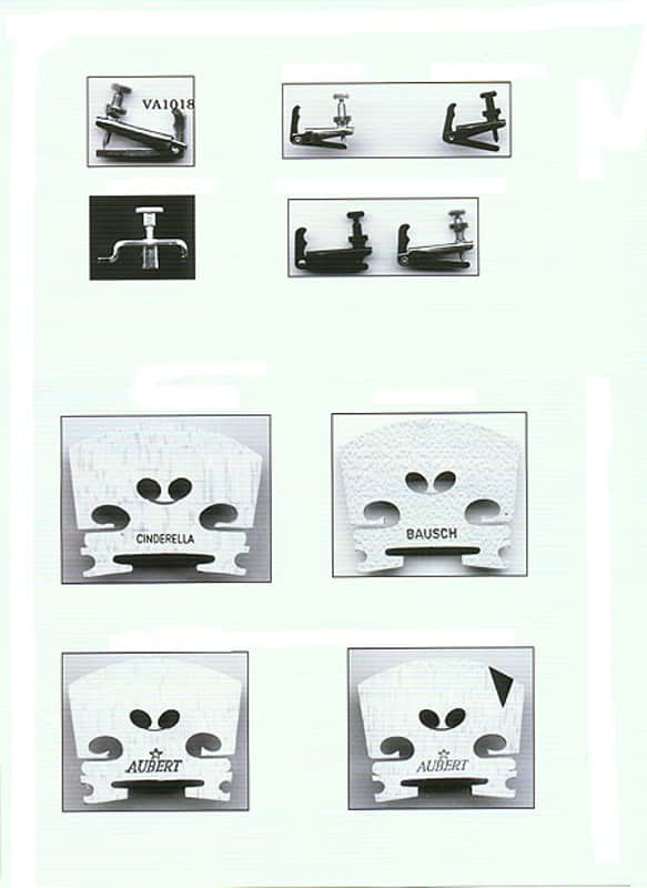 3/4-4/4 Size Violin String Adjuster Nickel image 1