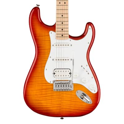Squier Affinity Series Stratocaster FMT HSS - Sienna Sunburst w/ Maple FB image 1
