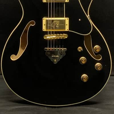 Ibanez AS93SP-BK Artcore Expressionist 2025 - Present - Black image 1