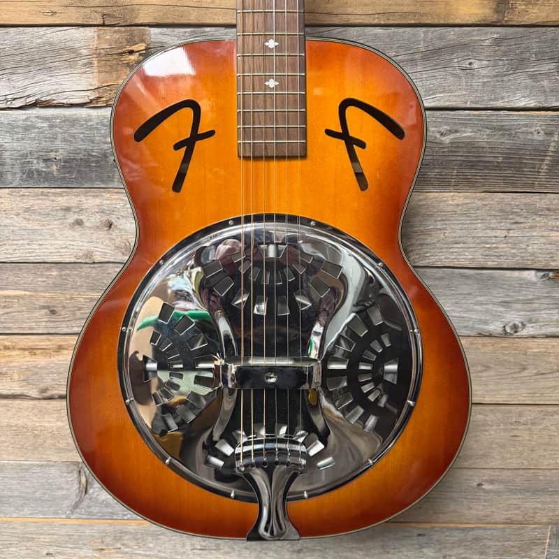 日*1様 【美品】 Fender FR-50 Resonator フェンダー リ Fender FR-50 Resonator Acoustic Guitar Sunburst | Reverb