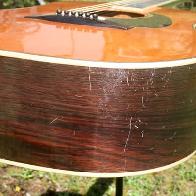 1977 Sada Yairi YD-302 Japan Vintage Dreadnought Guitar Natural, Bargain!! image 16