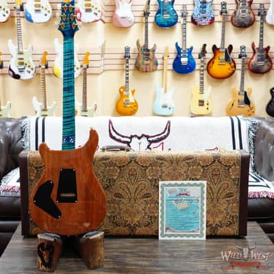 PRS Wild West Guitars 25th Anniversary Limited Run Wood Library Artist Package Custom 24 Piezo Laguna (Private Stock Color) 8.40 LBS (US Only / No International Shipping) image 9