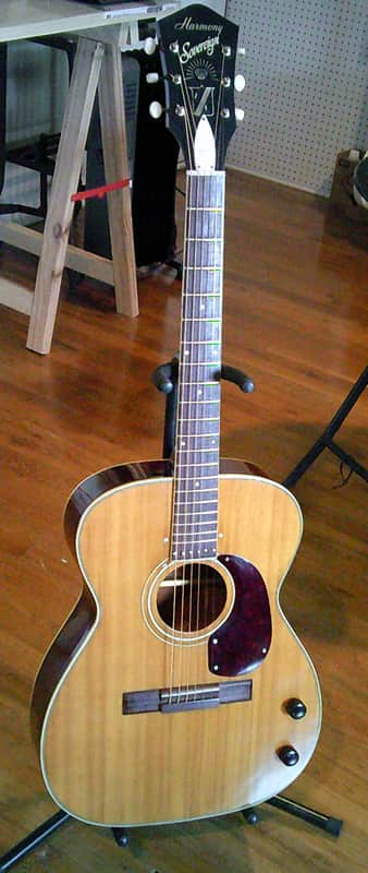 Harmony H55 Sovereign "Dual Purpose Model" Rare Pickup VGC Original 1968 - Very Good