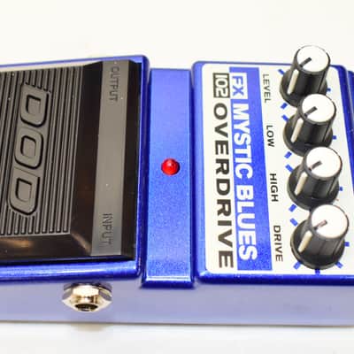 DOD FX102 Mystic Blues Overdrive Guitar Effects Pedal w/ Box image 3