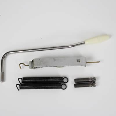 1989 Fender Stratocaster Plus BRIDGE with Tremolo Arm Hipshot Trimsetter Studs Spings 1988 1990 1991 1992 1993 image 6