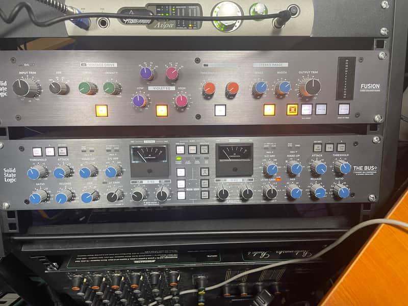 Solid State Logic Fusion Rackmount Audio Processor 2018 - Present - Black image 1