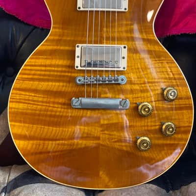 Gibson Les Paul Classic Premium Plus 1994 Trans Amber Yamano Order All Original w/ OHSC image 5