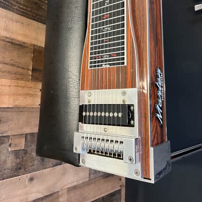 Marlen D-10 3x5 Single Pedal Steel 1970s - Wood Grain with Original Case image 7