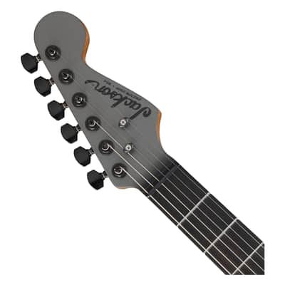 Used Jackson Custom Shop SS HSS HT Electric Guitar - Satin Pewter image 4
