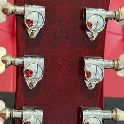 Gibson Ace Frehley budokan les Paul custom KISS 2012 sunburst heritage cherry burst image 14