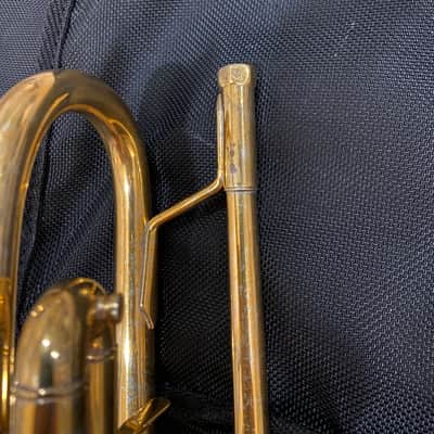 1992 Bach Stradivarius 18037 Bb Trumpet – Rare Gold Plate over Silver – ML Bore image 9